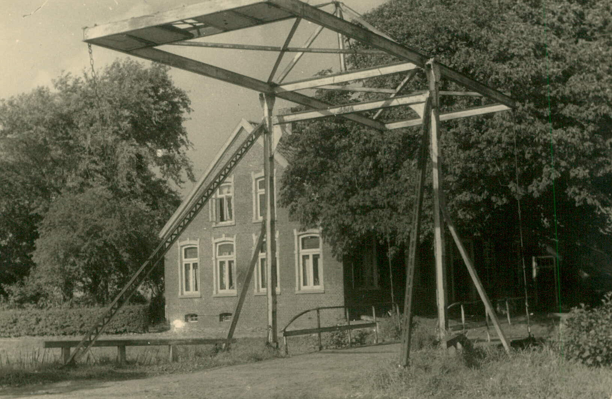 Blick auf die Frerichsbrücke 1946